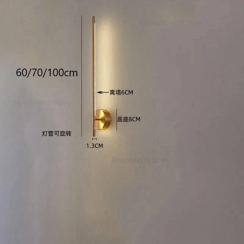 Modern Simple Line Wall Lamps