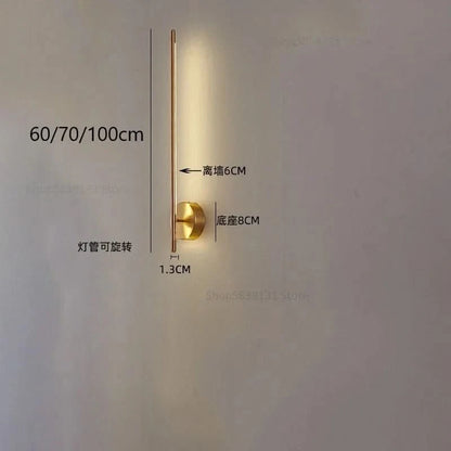Modern Simple Line Wall Lamps