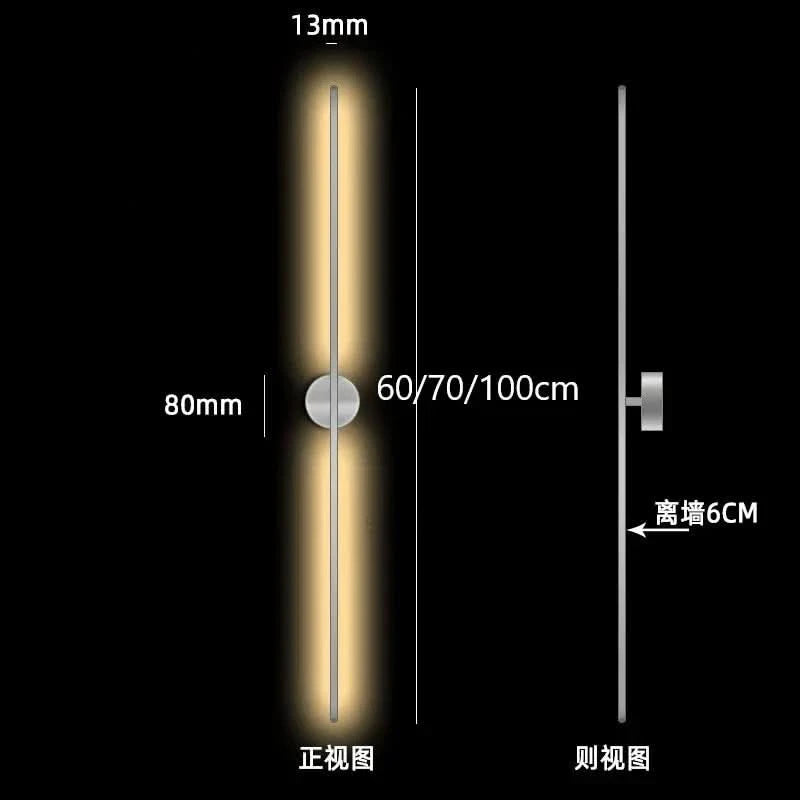 Modern Simple Line Wall Lamps