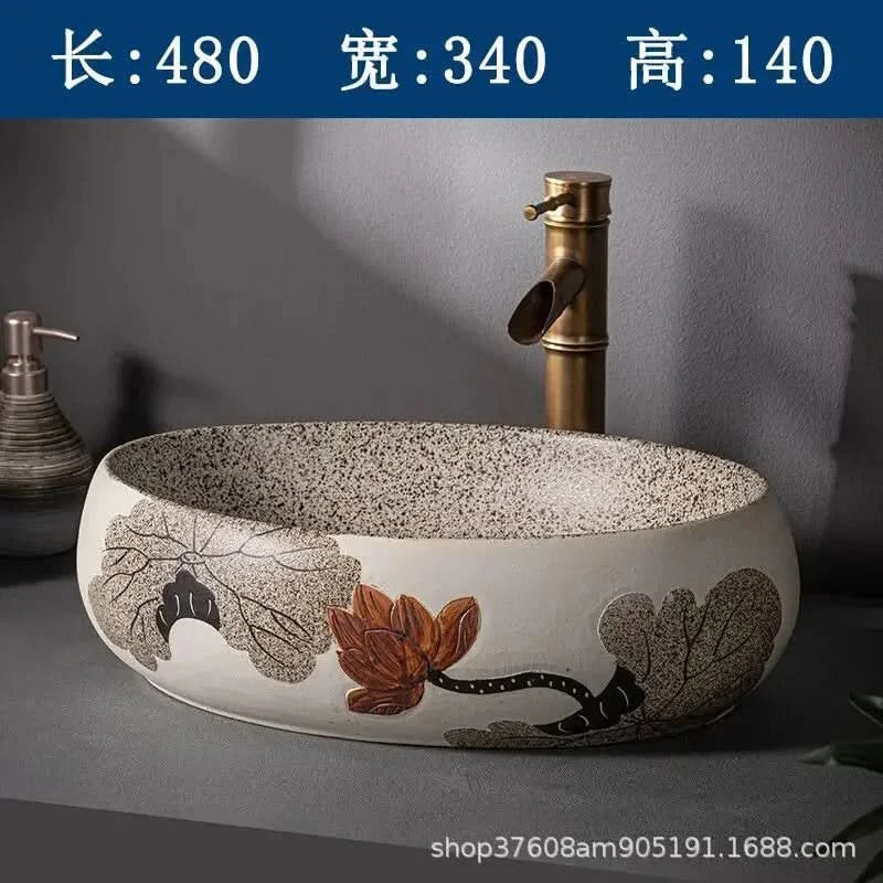 Bathroom Sink Jing De Zhen